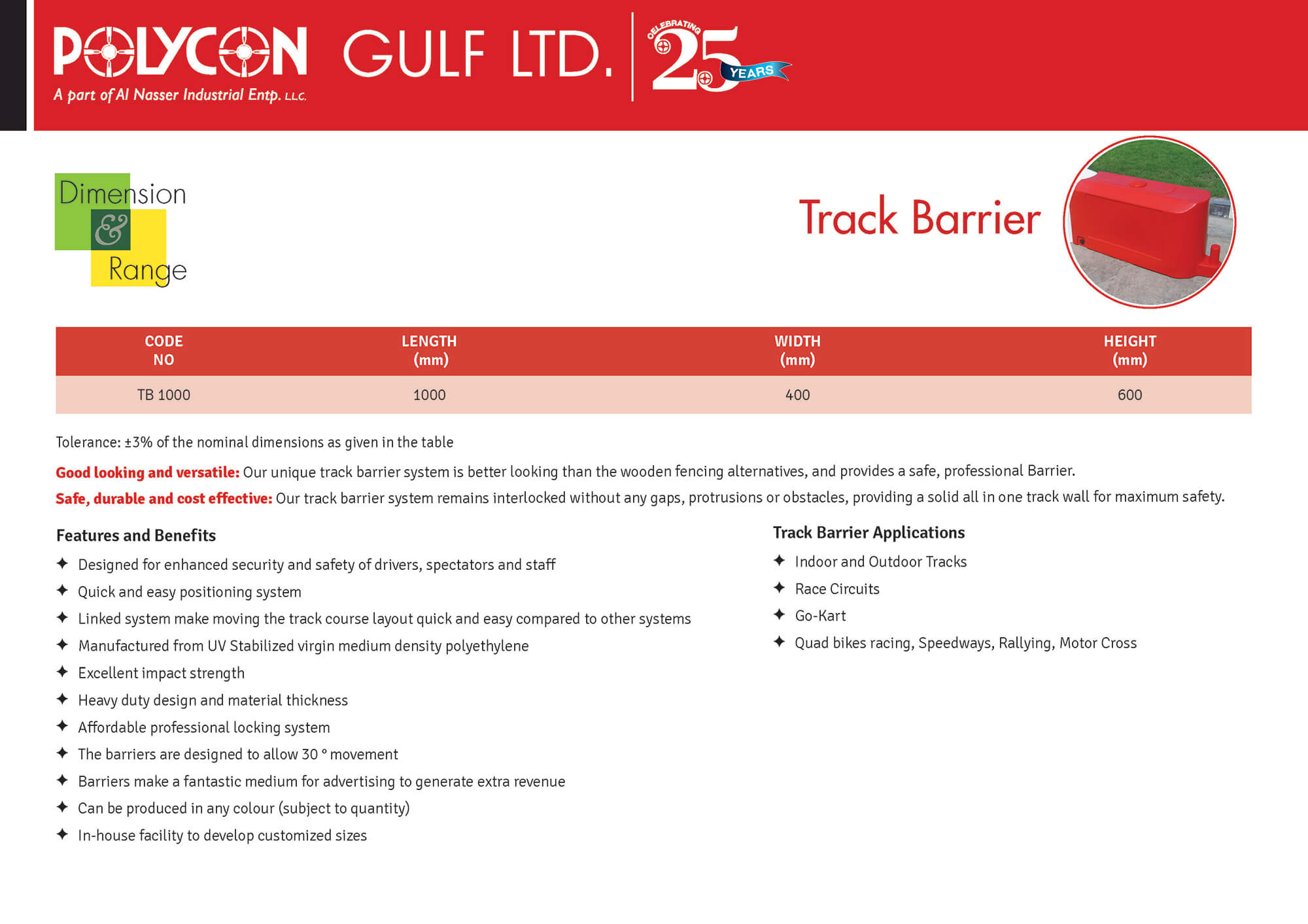 Track Barriers